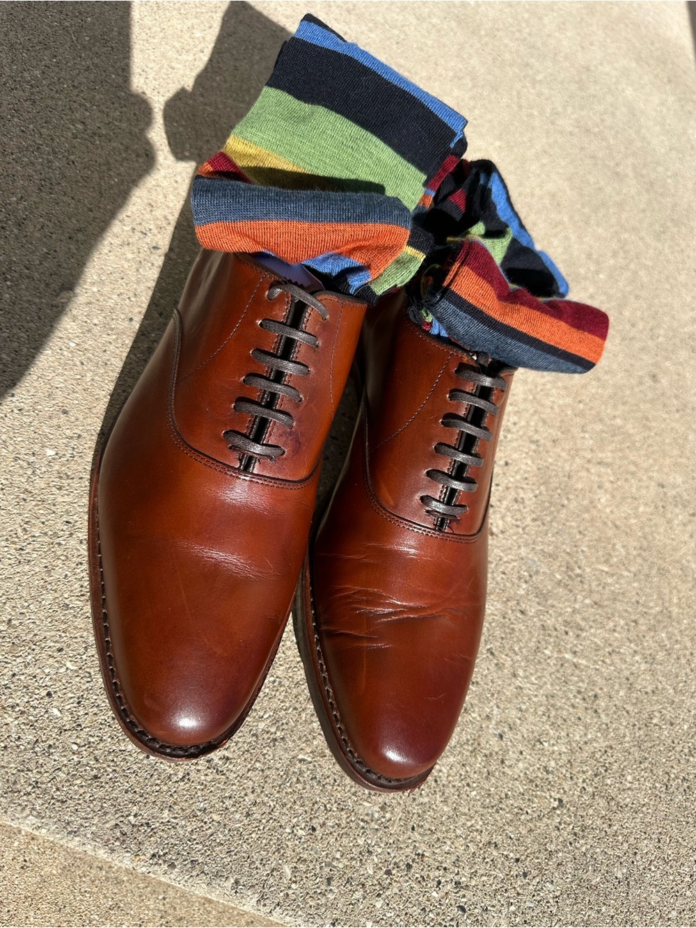 Allen Edmonds Rich Cognac Leather Oxford Shoes
Excellent use condition!